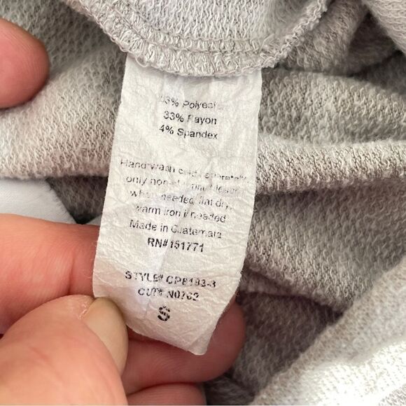 Gilli Grey and White Tie Dye Print Jogger Pants Size Small - Picture 5 of 5